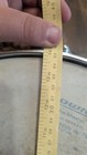 Ludwig 5x14 acrolite Snare Drum B o 70s Aluminum Shell Vintage Usa  1733821 8lug