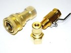 Carpet Cleaning 1 4  Brass Plug  Socket  Shut Off Valve Combo