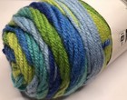 Bernat Super Value Stripes Yarn 73001 Meadow Stripes 5 Oz - Lot Of 2 - Same Dye