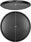 Decorrack 13 Inch Carbon Steel Pizza Pan   premium  1 Pack  