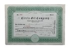 1922 Circle Oil Stock Certificate  1297 Issued To Lou Bros 