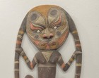 Papua New Guinea Mask Samban Ancestor Latmul Tribe Guardian Mask