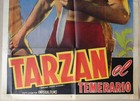 1943 Johnny Weissmuller Tarzan s Desert Mystery 1sh Movie Poster Rare Ed  Tarzan