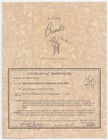 Disney s Bambi Sketchbook Series Le Title Page Signed By Ollie Johnston 1997