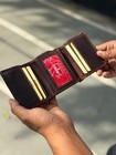 Men   s Hunter Leather Trifold Rfid Wallet     Buy 2 Get 1 Free   Pre Christmas Sale