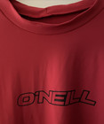 O   neill Men s Red Breathable Quick Dri Crew Neck Short Sleeve Shirt Size  M