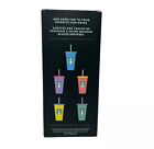 Starbucks Reusable Cold Cups Set Of 5 - 24 Fl Oz Multi Color - New Summer 2022