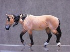 Wia New   Buckskin Mustang Mare And Foal - Birdie And Boone   Figure Model Horse