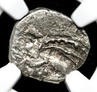 Celtic Gaul  Aedui  1st Century Bc  Silver Quinarius  Horse  Ngc Vf