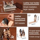 628pcs Leather Working Tooling Set For Beginners  Starter 628 Pcs  