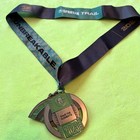 2023 Spartan Trail 10k Finisher Medal Official Race W  Ribbon   Delta Wedge
