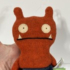 Ugly Doll Little Uglys Dog Minimum Wage Plush Stuffed Monster Red 8  2002 W Tag