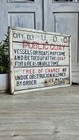 Vintage Wooden Sign  Vintage Notice Sign  Salvage Sign  Salvage Decoration 