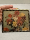 Set Of 3 Miniature Vintage Floral  Litho Prints 5   x4    Mcm  Flower Bouquet