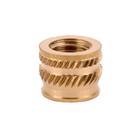 E-z Lok Threaded Insert Plastic Tapered Single Vane Brass Thread Inserts 1 4-20
