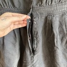 Vintage 1980s Black Jumpsuit Coveralls Women   s As Is Worn Flaws Holes