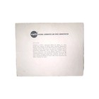 Vintage Nasa Official Release Apollo 11 On The Moon 10x8 Photo Print Original