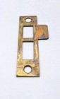 Antique Door Strike Plate  Mortise  Victorian  Old Vintage Brass Door Hardware