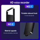 Mini Spy Audio Recorder Voice Listening Device 96 Hours 8gb Bug Recording Mp3