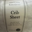 American Baby Company Fitted Crib toddler Bed Sheet 28  X 52  100  Cotton Jersey