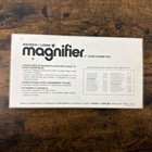 Vintage Bausch And Lomb Magnifying Glass 4 Inch Reading Magnifier W  Box