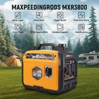 Portable 3800 Watts Gasoline Inverter Generator Super Quiet  21kg For Outdoor