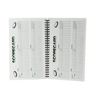 Disc Golf Score Keeper  110 Rounds For 6 Players  Wire Bound