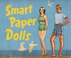 Vintage Uncut 1940 Smart Paper Dolls very Vintage  1 Top Reproduction  1 Seller
