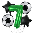 Soccer Balloons 7th Birthday Decorations For Boy  Soccer Birthday Party Green 7