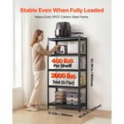 Uimoso 32 x 16  X 63  Garage Storage Shelves 5-tier 2000 Lbs Capacity