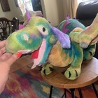 Melissa And   Doug 40  Dragon Giant Large Plush Animal Stuffed Toy Wired