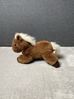Dakin Horse Plush Brown Pony  neigh  Sound Box Laying 12 l Vintage Toy Pet Lovey