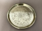 Arts And Crafts Brass Circular  Tray By Joseph Sankey   Sons Antique C1900
