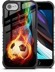 For Iphone Se 2022 2020 7 8 Case For Men Boys  Soccer Sports Design Shockproof