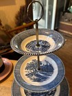 Currier Ives 3tier Tidbit Server