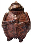 Rare Pre Columbian Quimbaya  Human Fertility Male Female Effigy Vessel Pottery