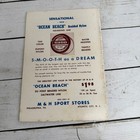 1957 Nearby Fishing Booklet Nj Tides Maps Vintage Saltwater Freshwater Guide