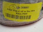 25 norton Abrasives 69957398000 Fiber Disc 4-1 2  X 7 8 ceramic 24 Grit f980 Usa