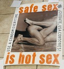 Safe Sex Is Hot Sex Original Poster 1991