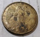 Good Luck Holy Christian Guardian Angel Wings Halo Prayer Token Coin Lucky