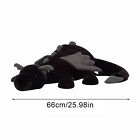 2025 Onyx Dragon Plush Toy Fun Soft Stuffed Plush Birthday Gifts Black    