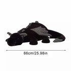 26  Jelly Onyx Dragon Plush Toy Soft Stuffed Black Birthday Gift 