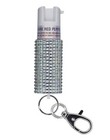 Sabre Jeweled Series Compact Pepper Spray  Silver  25 Bursts  10-12 Feet Range