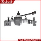Quick Change Tool Post Holder Set Axa 250-100 Piston Type 6pcs For Lathe 6-12 