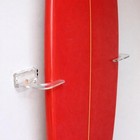 Maui Surfboard Display   Vertical Clear Rack   Holds 50 Lbs