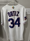 Majestic 2006 World Baseball Classic Dominican Republic Ortiz Jersey Size 44