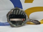 Antique Victorian Watrous Sterling 925 Sterling Floral Repousse Hand Mirror 10 