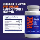 Testofuel Testosterone Booster For Men     Boost Muscle   Strength   Free Shipping