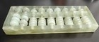 Vintage Carved Asian Jade Stone Abacus 16 7 1 5cm Beautiful 
