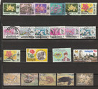 Bulk Lot  1 -  63 Different Stamps From Malaysia